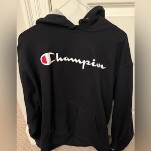 Champion Men's Black Hoodie